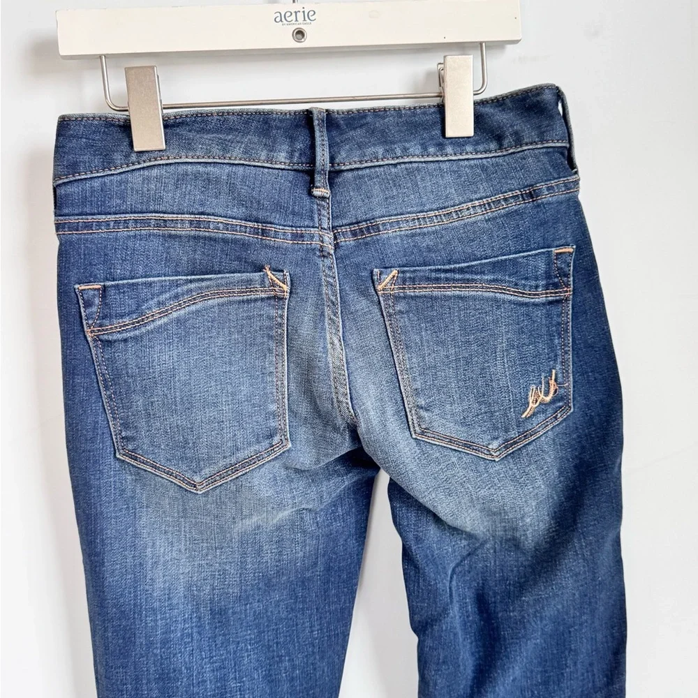 NWT Express Distressed Low Rise Legging Jean Size 00 - Picture 7 of 9